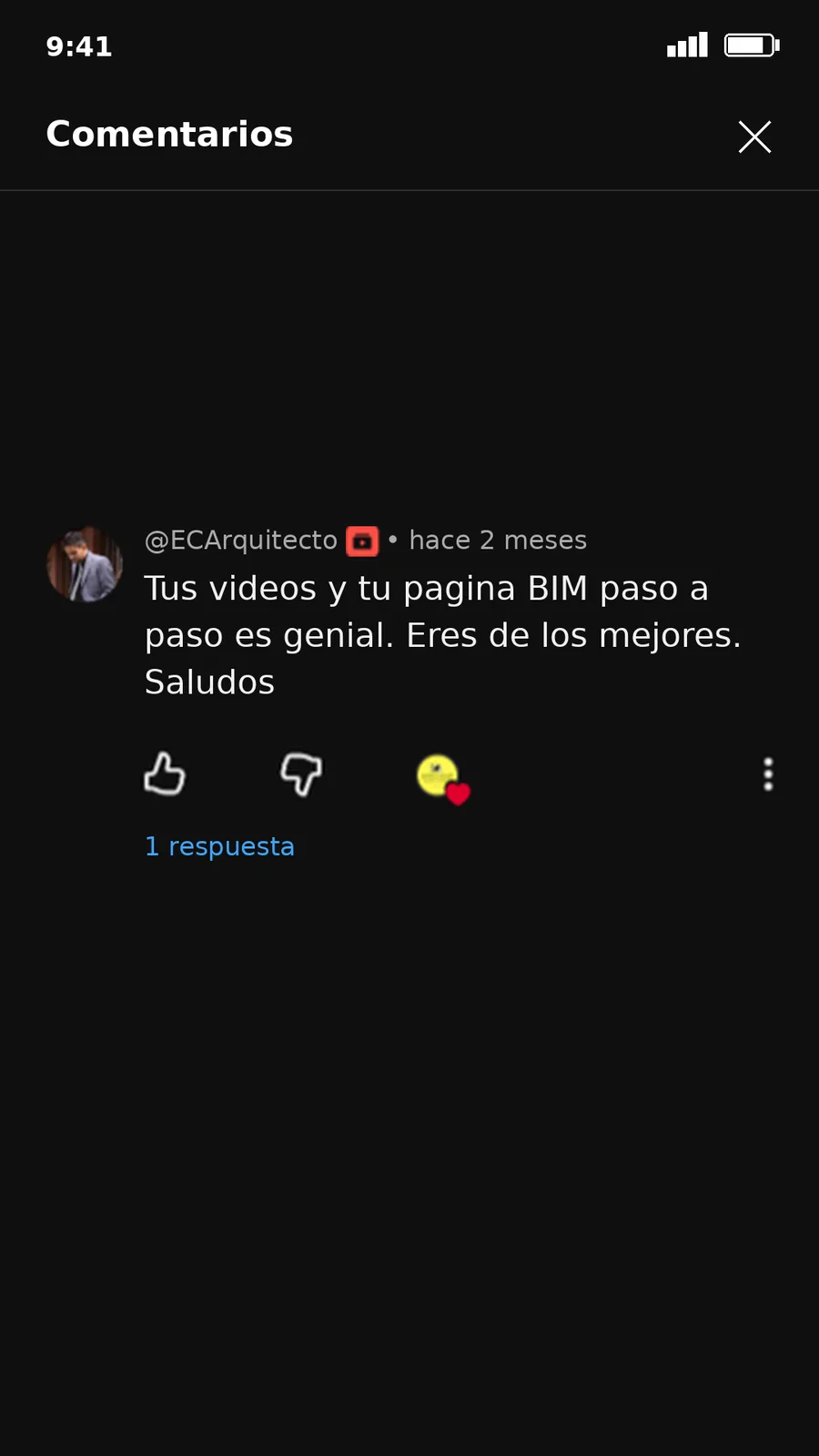 Testimonio de estudiante 8